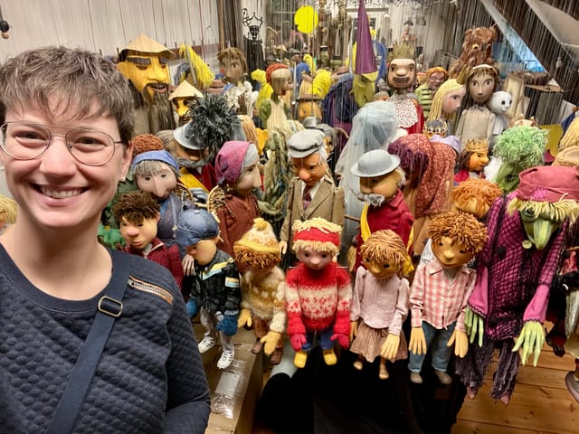 Besuch in Gerhards Marionettentheater
