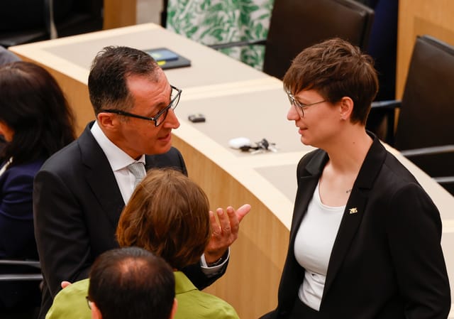 Erste Tage im Landtag