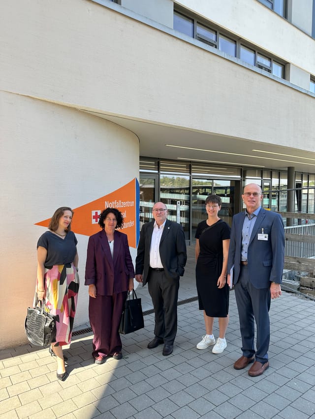 Besuch von Staatsekretärin Petra Krebs im Diakoneo